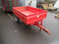 A Hall Engineering Hydraulic Tipping Trailer