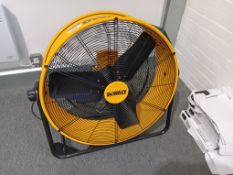 DeWalt DXF2475 Industrial Floor Drum FaN