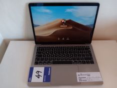 Apple MacBook Air i5 – 1.6GHZ Processor, 8GB Ram & 120GB Hard Drive (No Charger)