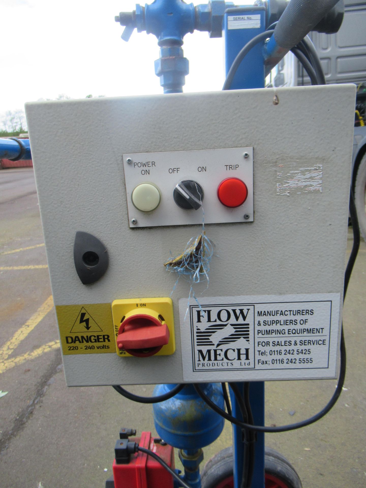 Flow-Mech Mobile Mixing Pump- 1PH. - Image 4 of 4