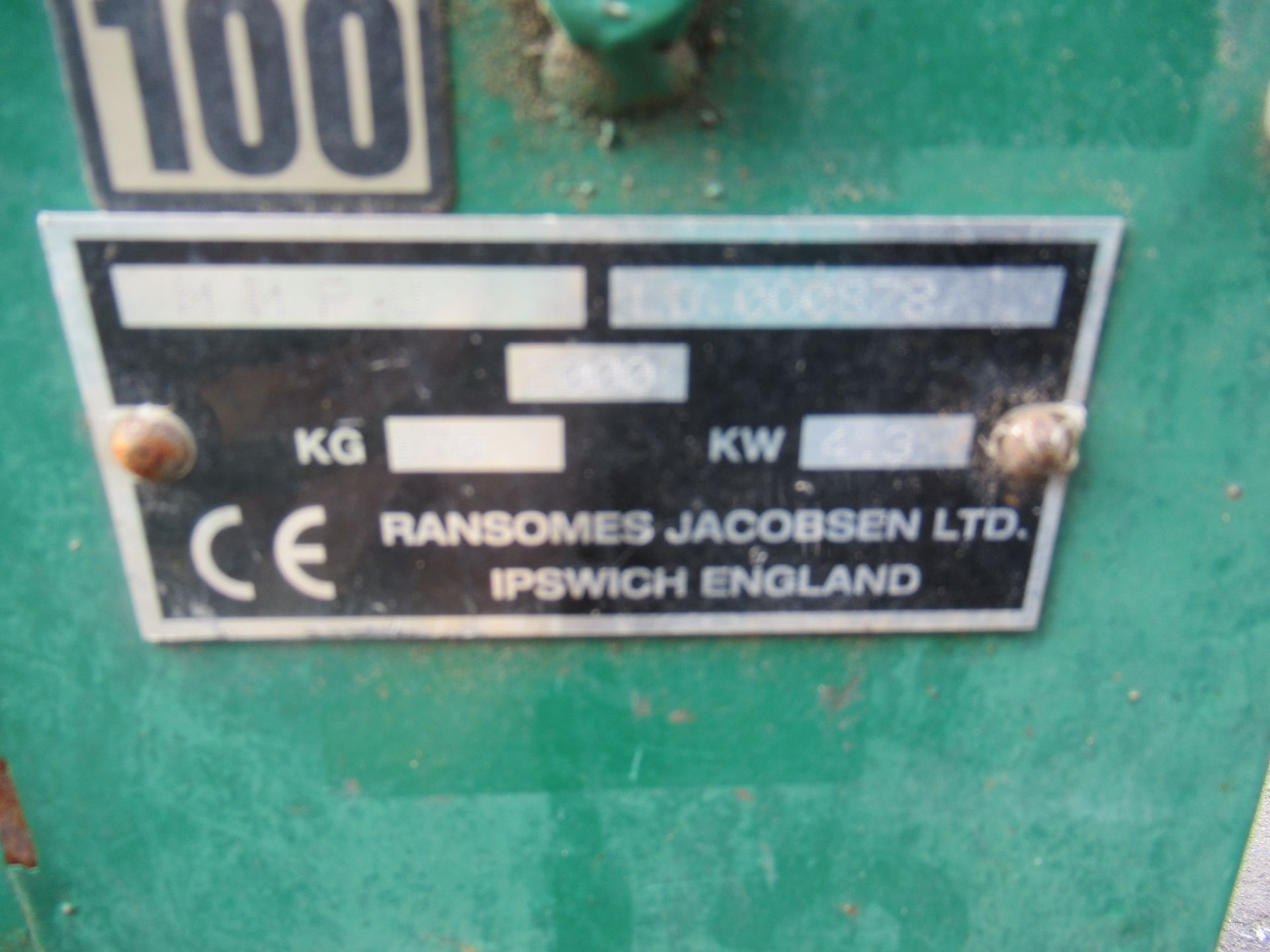 Ransomes Multmower MMPU Lawnmower- S/R. - Image 6 of 6