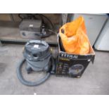 A 240V Titan wet/dry vacuum cleaner