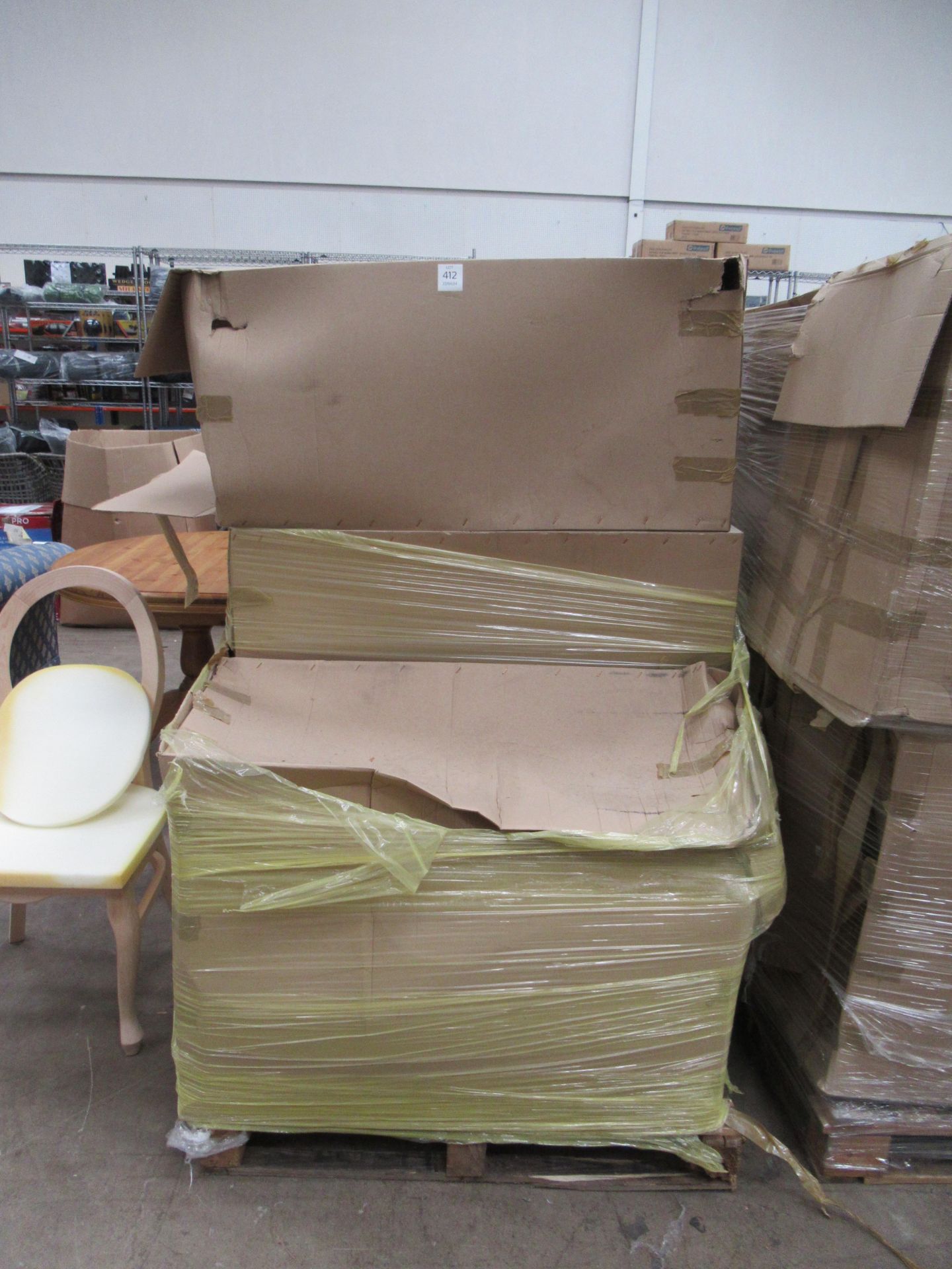 Approx. 24 x Louis Dining Chairs (unfinished missing seat bases and need upholstering) - Image 4 of 6