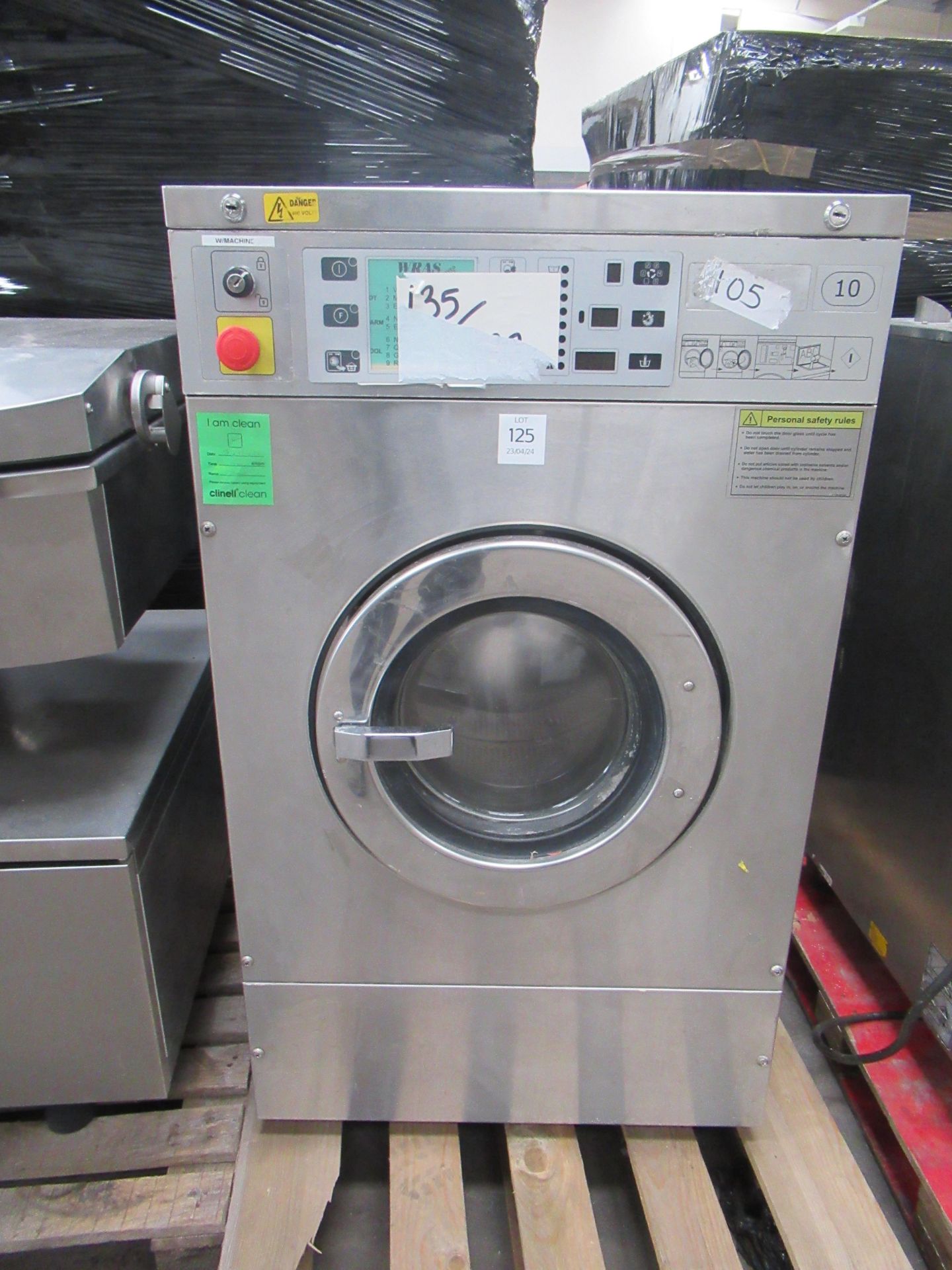 Primus RS10 Stainless Steel Commercial- Washing Machine