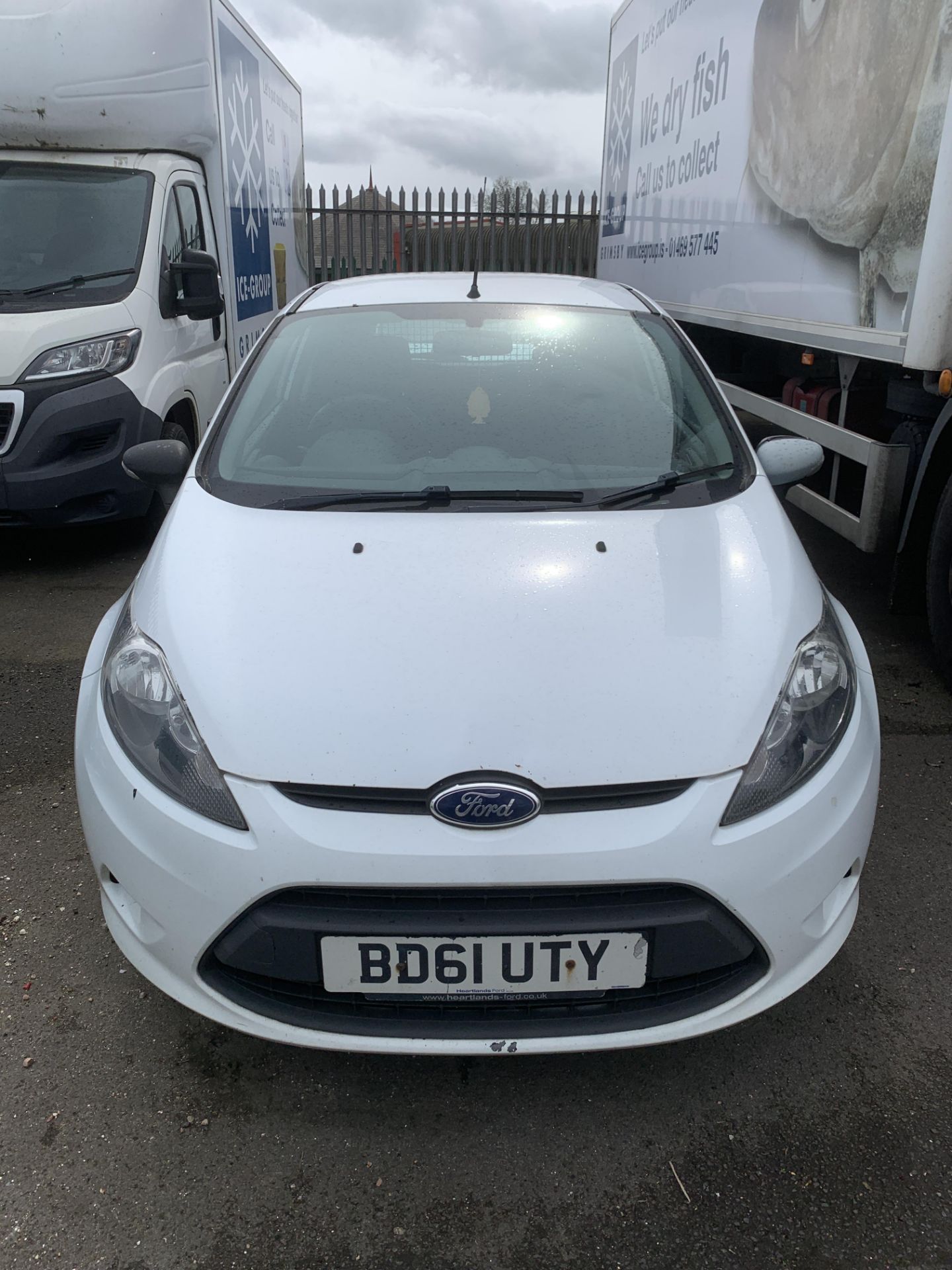 2012 WHITE FORD FIESTA BASE TDCI - Image 2 of 12