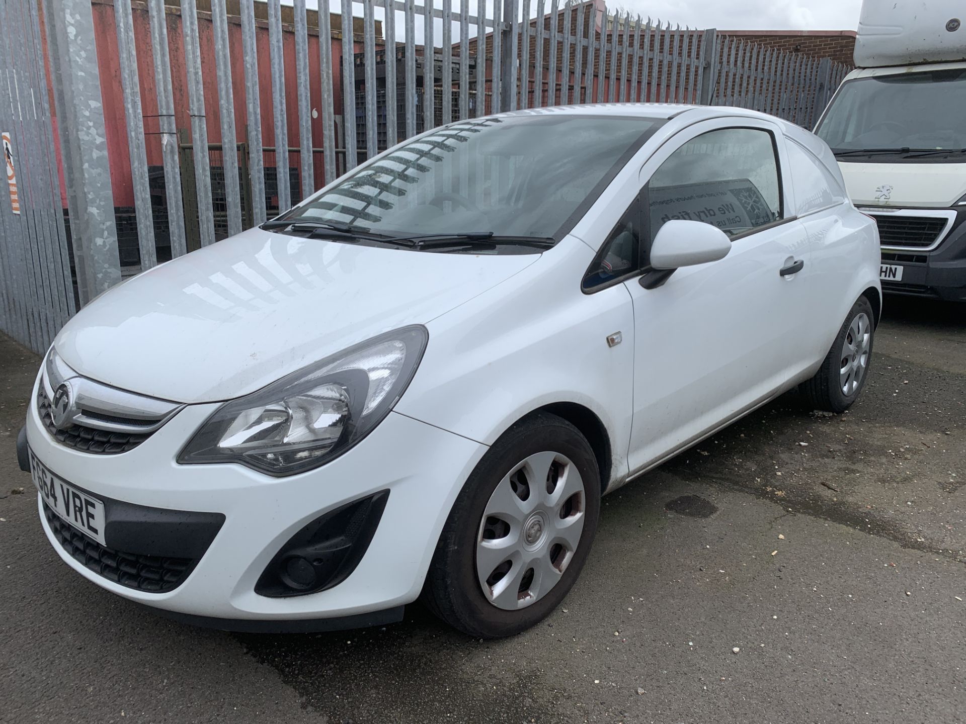 2014 WHITE VAUXHALL CORSA CDTI ECOFLEX S/S - Image 3 of 8