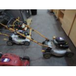 2x Ryobi OHV Petrol Powered Lawn Mowers - Spares or Repairs