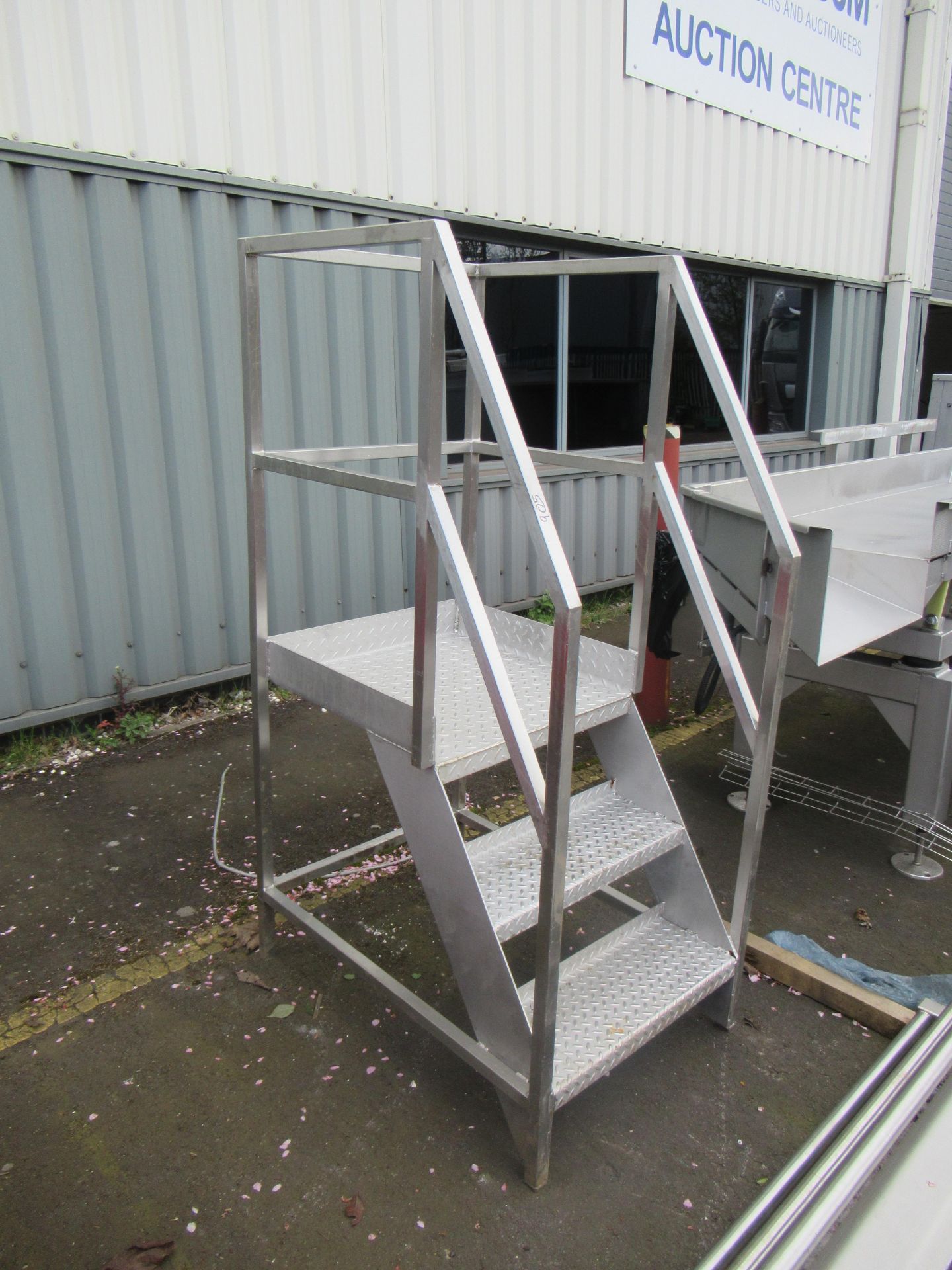 Stainless Steel Platform Steps - Image 2 of 2