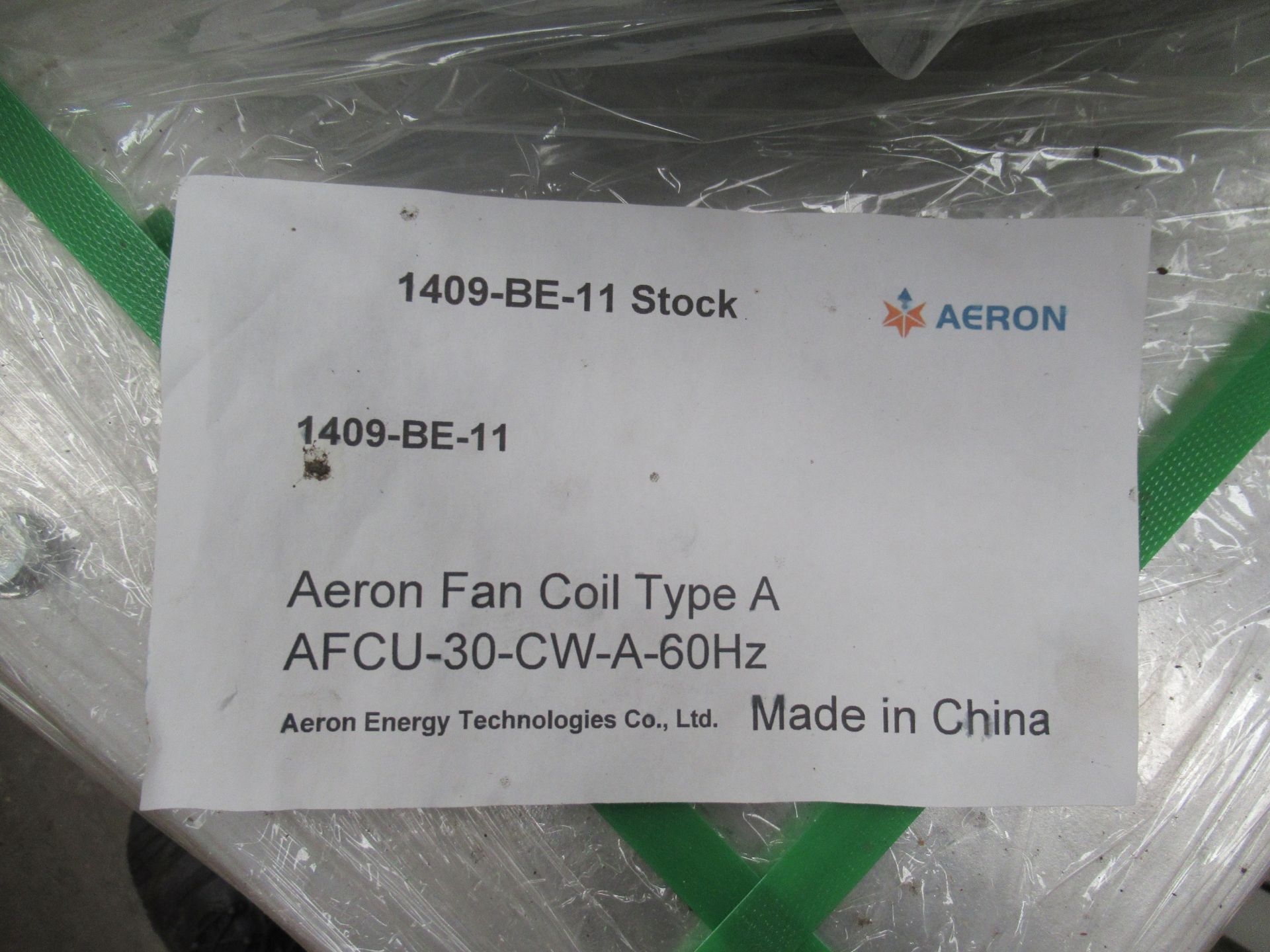 An Aeron MVAC fan Coil Unit Type A AFCU-30-CW-A-60Hz - Image 2 of 3