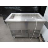 Stainless Steel Mobile Refrigerated Display Unit