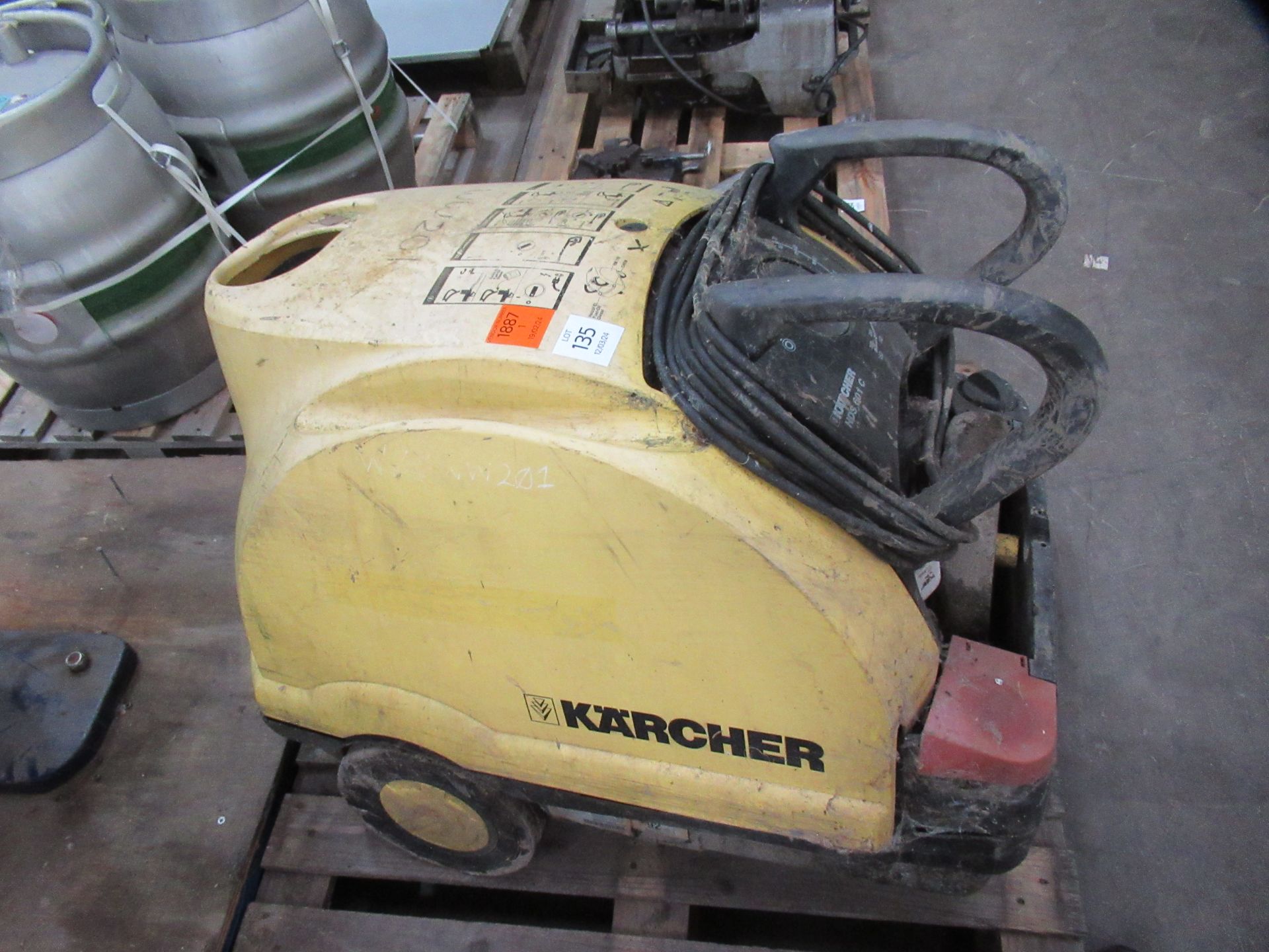 Karcher HDS 601 C Pressure Washer - Damaged - Bild 4 aus 6