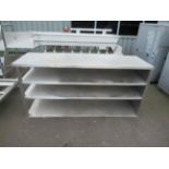 Stainless Steel Floor Standing Shelf Unit