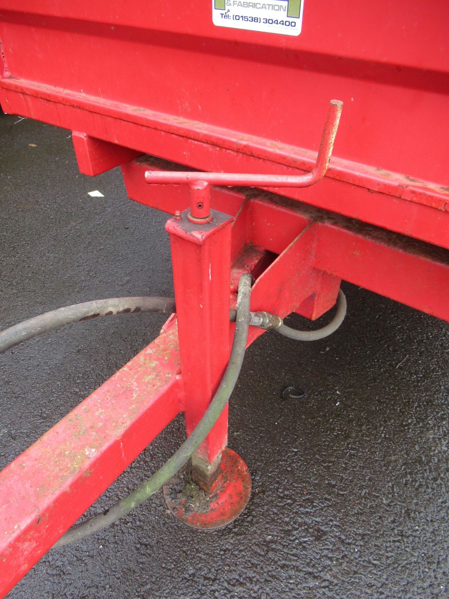 A Hall Engineering Hydraulic Tipping Trailer - Image 4 of 11