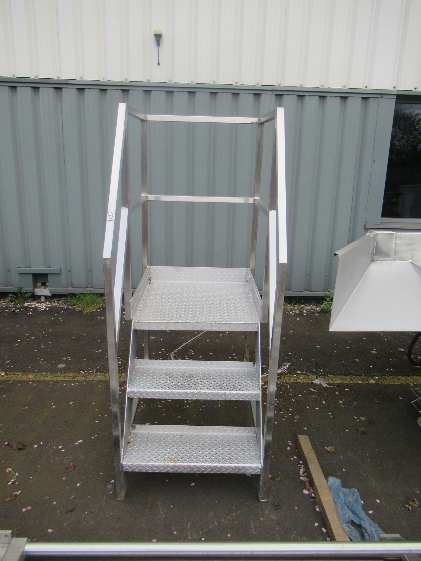 Stainless Steel Platform Steps