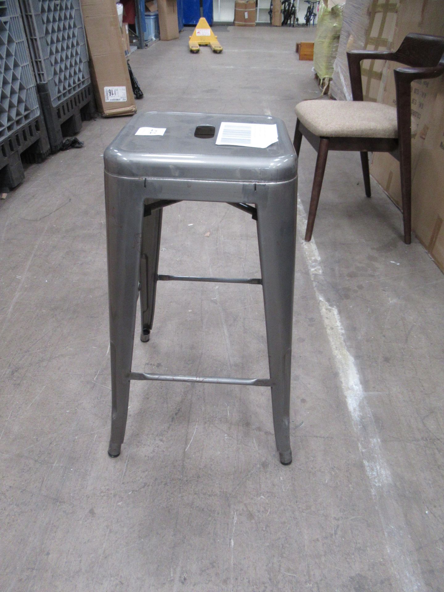 13 x French Bistro Metal High Stools - Image 3 of 3