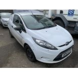 2012 WHITE FORD FIESTA BASE TDCI