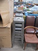 13 x French Bistro Metal High Stools