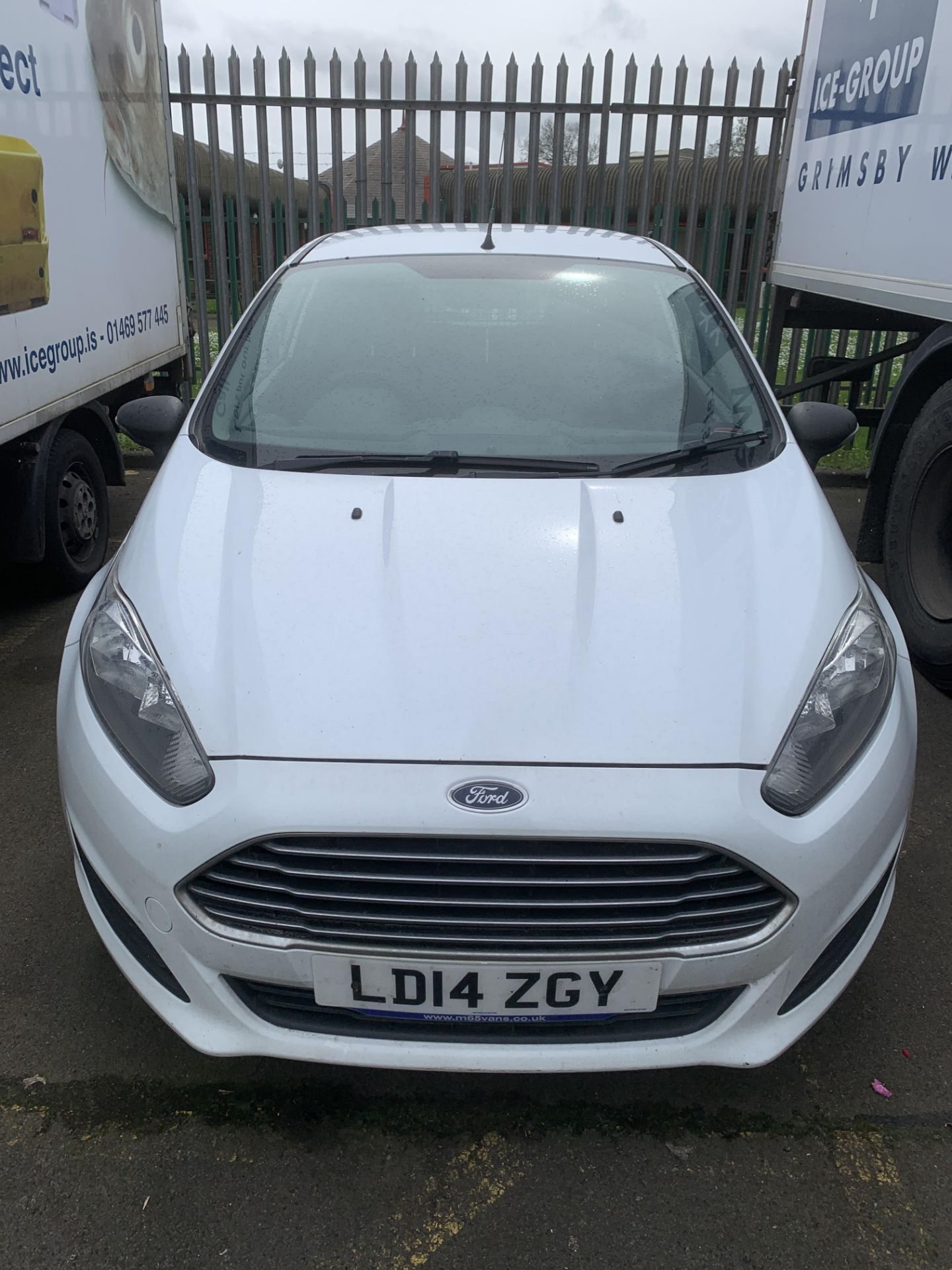 2014 WHITE FORD FIESTA BASE TDCI - Image 2 of 9