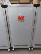 AAF International Commercial Air Purifier with HEPA and Pre-Filters on wheels