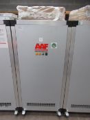 AAF International Commercial Air Purifier with HEPA and Pre-Filters on wheels