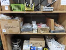 Shelf of Various MAKITA Spares