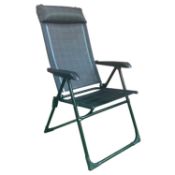 2 x Quest Winchester Folding Recliner Chair (Pictu