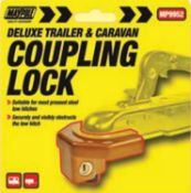 6 x Maypole Deluxe Trailer and Caravan Coupling Lock - Fits most pressed steel standard 50mm