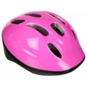 10 x Wilko Girls Junior Pink Cycling Helmet 46-53cm