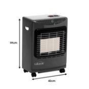 Lifestyle Grey Mini Heatforce Portable Indoor Gas Heater