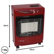 Lifestyle Cabinet Heater Small - butane gas burner with variable heat settings. The ODS (oxygen