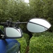 3 x Milenco Aero Mirror Twinpack, Flat - the Aero has a versatile clamping system to fit the