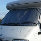 Nova Mercedes Sprinter Thermal Tailored Exterior Blind - eight-layer suction-mounted blinds attach