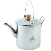 3 x Robens White River 3 Litre Stainless Steel Kettle - Size: 15.5 x 16 cm (Diameter x Height),