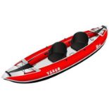 Z-Pro Tango 200 Red 1-2 Person Inflatable Recreational Kayak made from durable 840 denier nylon