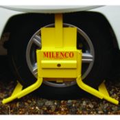 Milenco 13" Single & 14" Twin Axle Caravan Wheel Clamp (Pictures are for guidance purposes only –