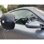 2 x Milenco Grand Aero Platinum Mirror, Twin Pack - Fits all vehicles including Range / Land Rovers,