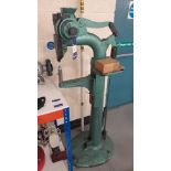 Treadle Operated vertical cast iron riveting machine, 240v