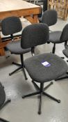 2 x Sewing Operators chairs, as lotted