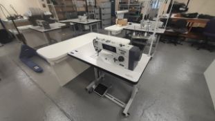 Typical GC6890-MD4 Flatbed Sewing Machine Serial Number 200465280, 240v