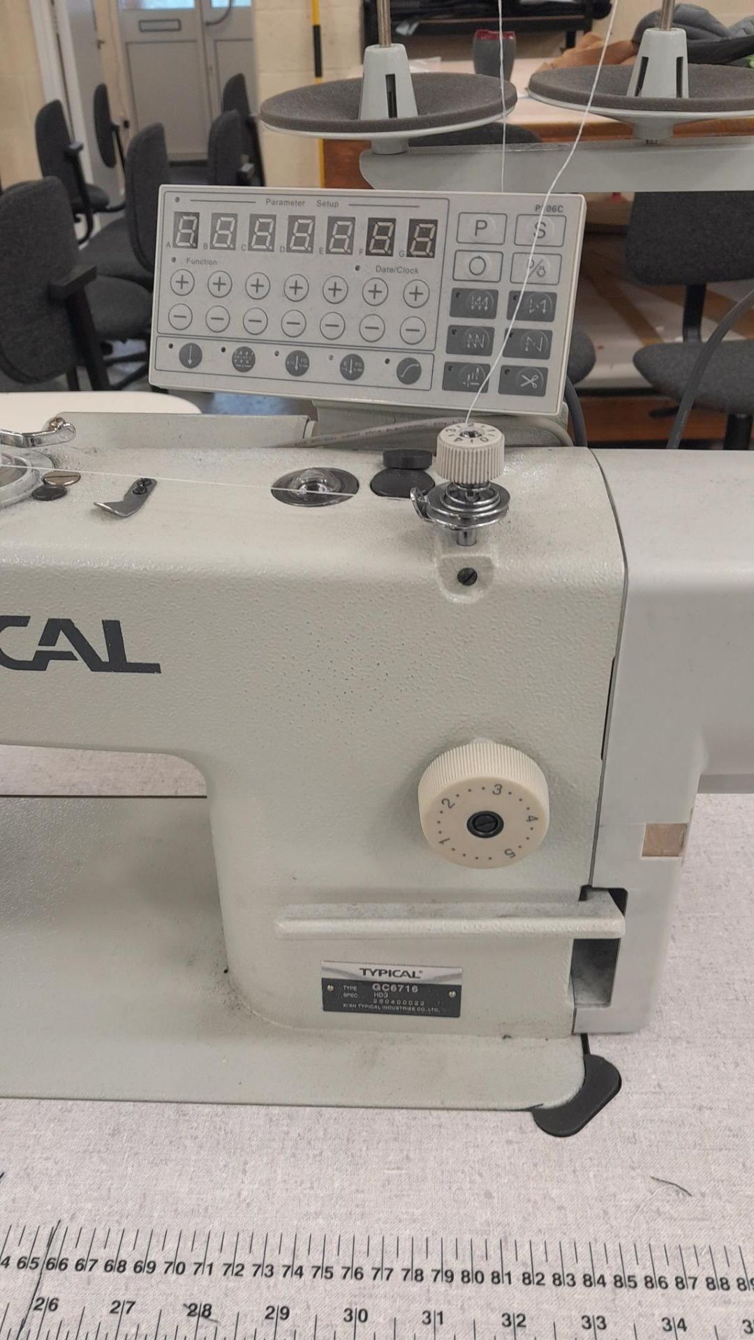 Typical GC6716-HD3 Flatbed Sewing Machine Serial Number 280400022, 240v - Image 3 of 3
