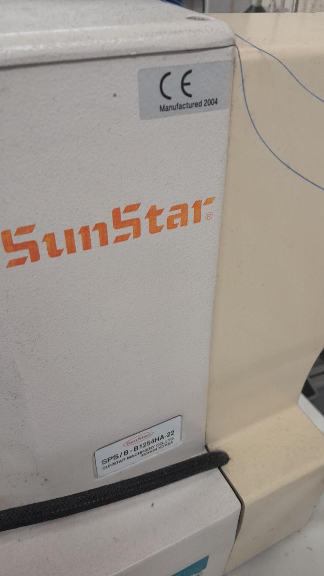 Sunstar SPS/B-B1254 Series Auto Bar Tacker Serial Number PKC004070003-D, 240v - Image 4 of 4