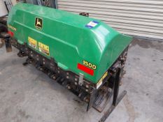 John Deere 1500 Aerator (tractor mounted) PTO driv