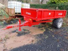 D W Tomlin 3.50 Tonne 20” Wheel Trailer 10ft x 5ft (