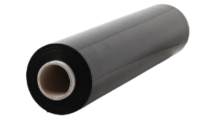 Qty 10 Rolls Black pallet Wrap