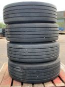 Wheel and Tyres:Qty 4 Continental 265/70R19.5, load range N Tubeless. Job Lot