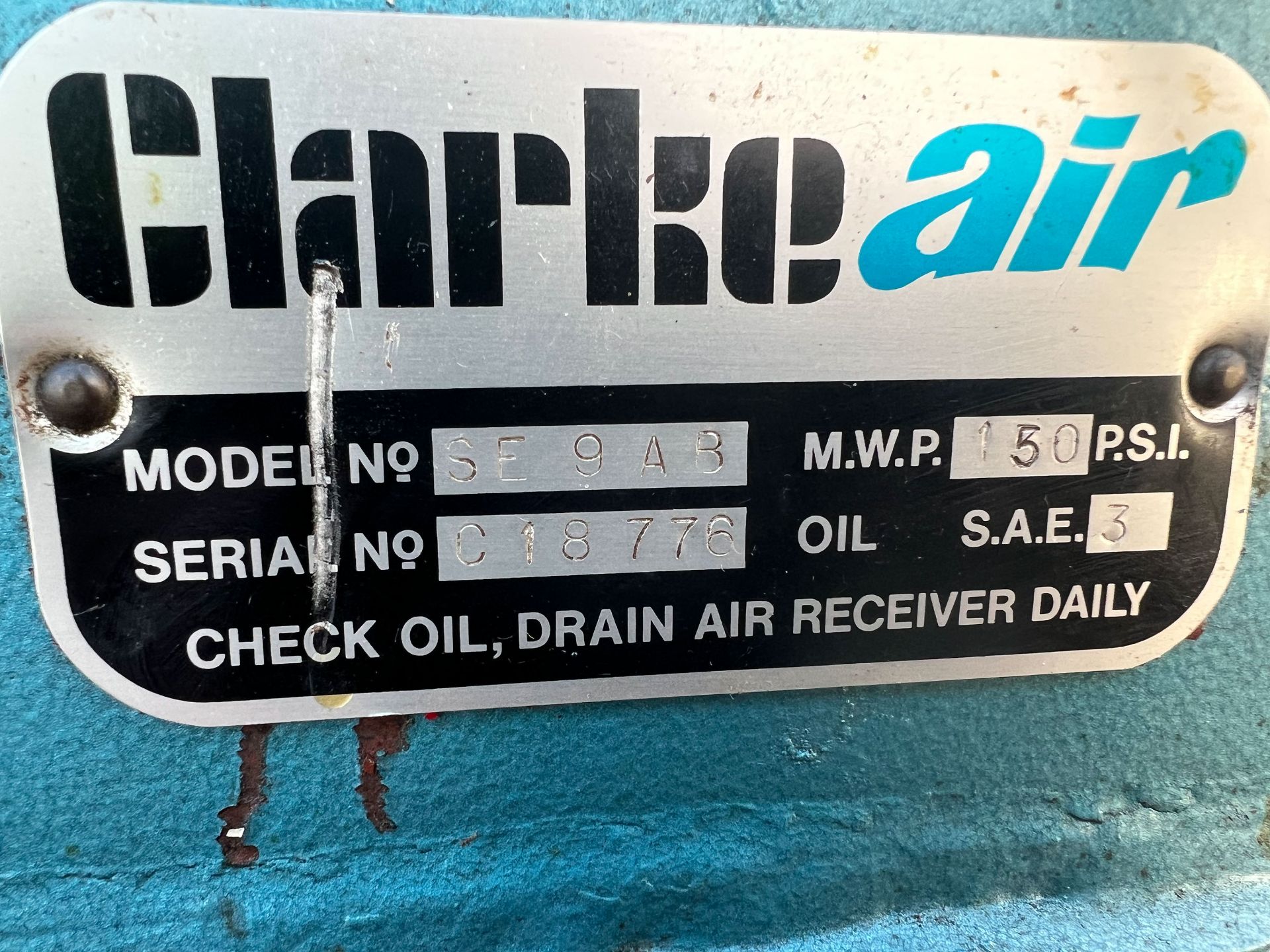 Compressor: Clarke - Image 5 of 6