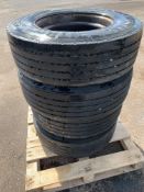 Wheel and Tyres:Qty 4 Continental 265/70R19.5, load range N Tubeless. Job Lot