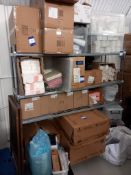 2 x Craven adjustable wire racking shelving units (excludes contents)