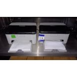 2 x Brother HL-1210W A4 Mono laser printers, Serial numbers E74222A1N938862 and E74222K2N521376