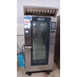 Unox XEVL-2011-E1LS2 Chef Top Mind Maps One 20-Tier Combi Oven, Serial Number 2022E0053483 with Unox